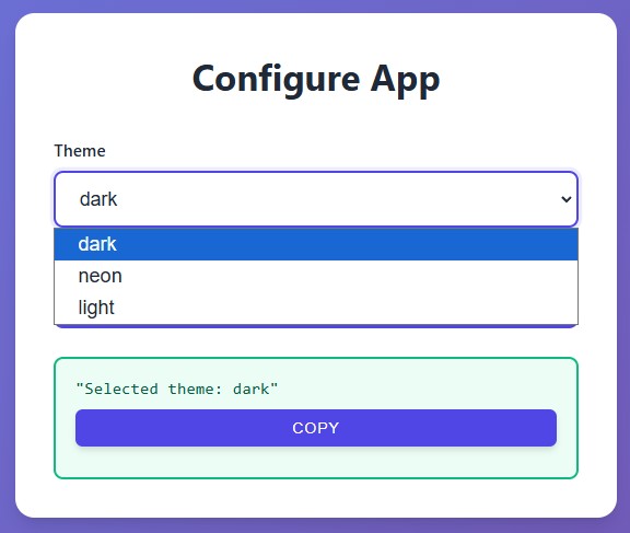 Dynamic Dropdowns