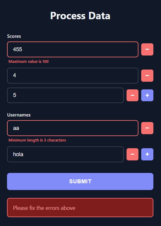 Item Constraints