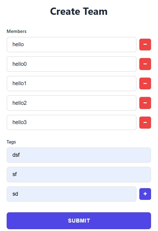 List Constraints