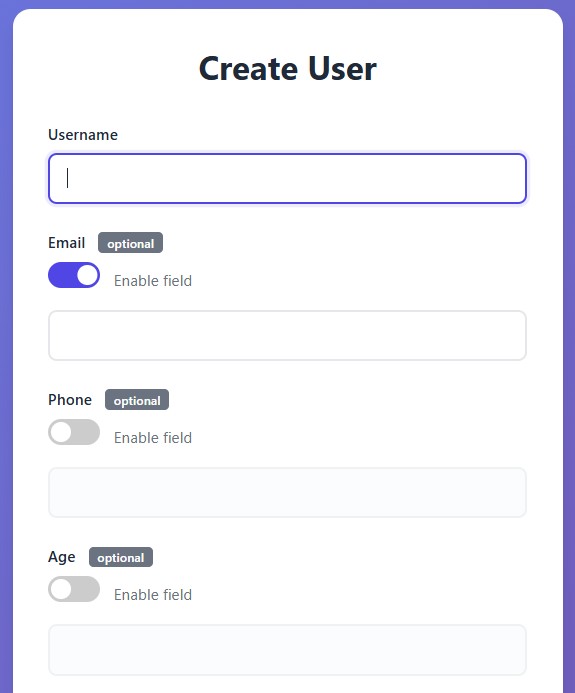 Optional Parameters