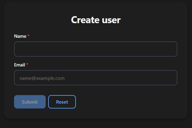 Creating Users