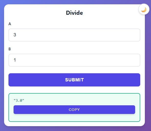 func-to-web Demo