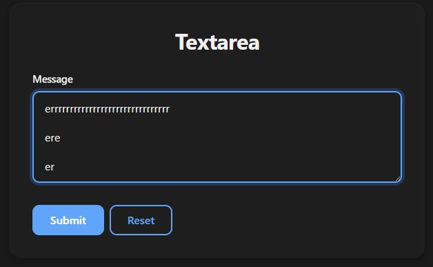 Textarea
